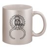 11oz Metallic Silver Mug Thumbnail