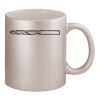11oz Metallic Silver Mug Thumbnail
