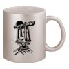 11oz Metallic Silver Mug Thumbnail
