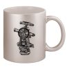 11oz Metallic Silver Mug Thumbnail
