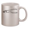 11oz Metallic Silver Mug Thumbnail