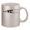 11oz Metallic Silver Mug Thumbnail