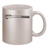 11oz Metallic Silver Mug Thumbnail