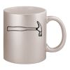 11oz Metallic Silver Mug Thumbnail