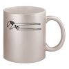 11oz Metallic Silver Mug Thumbnail