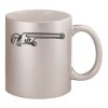 11oz Metallic Silver Mug Thumbnail