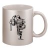 11oz Metallic Silver Mug Thumbnail