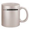 11oz Metallic Silver Mug Thumbnail