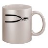 11oz Metallic Silver Mug Thumbnail