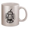 11oz Metallic Silver Mug Thumbnail