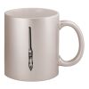 11oz Metallic Silver Mug Thumbnail