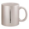11oz Metallic Silver Mug Thumbnail