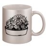 11oz Metallic Silver Mug Thumbnail