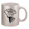 11oz Metallic Silver Mug Thumbnail