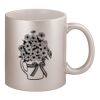 11oz Metallic Silver Mug Thumbnail