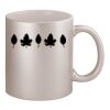 11oz Metallic Silver Mug Thumbnail