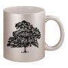 11oz Metallic Silver Mug Thumbnail