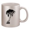 11oz Metallic Silver Mug Thumbnail