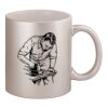 11oz Metallic Silver Mug Thumbnail
