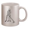 11oz Metallic Silver Mug Thumbnail