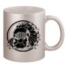 11oz Metallic Silver Mug Thumbnail