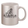 11oz Metallic Silver Mug Thumbnail