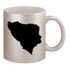 11oz Metallic Silver Mug Thumbnail