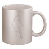 11oz Metallic Silver Mug Thumbnail