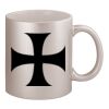 11oz Metallic Silver Mug Thumbnail