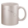 11oz Metallic Silver Mug Thumbnail