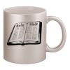 11oz Metallic Silver Mug Thumbnail