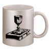 11oz Metallic Silver Mug Thumbnail