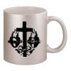 11oz Metallic Silver Mug Thumbnail