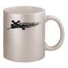 11oz Metallic Silver Mug Thumbnail