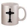11oz Metallic Silver Mug Thumbnail