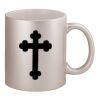 11oz Metallic Silver Mug Thumbnail