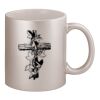 11oz Metallic Silver Mug Thumbnail