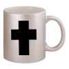 11oz Metallic Silver Mug Thumbnail