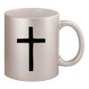 11oz Metallic Silver Mug Thumbnail