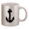 11oz Metallic Silver Mug Thumbnail