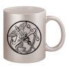 11oz Metallic Silver Mug Thumbnail