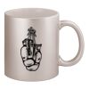 11oz Metallic Silver Mug Thumbnail