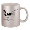 11oz Metallic Silver Mug Thumbnail