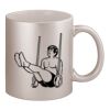 11oz Metallic Silver Mug Thumbnail