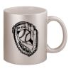 11oz Metallic Silver Mug Thumbnail