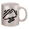 11oz Metallic Silver Mug Thumbnail