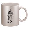 11oz Metallic Silver Mug Thumbnail