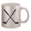 11oz Metallic Silver Mug Thumbnail