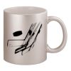 11oz Metallic Silver Mug Thumbnail