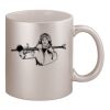 11oz Metallic Silver Mug Thumbnail